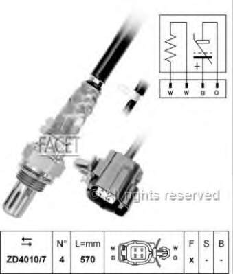 107226 Facet sonda lambda