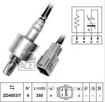 Sonda Lambda 107470 Facet