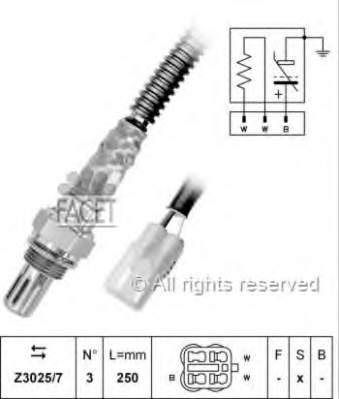 107787 Facet sonda lambda