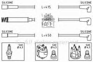 Juego de cables de encendido 48514 Facet