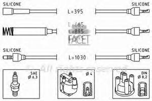 48555 Facet juego de cables de encendido