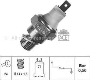 Indicador, presión del aceite 5413615 Peugeot/Citroen