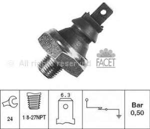 70047 Facet indicador, presión del aceite