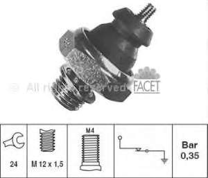 70057 Facet indicador, presión del aceite