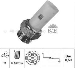 70075 Facet sensor de presión de aceite