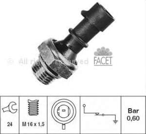 70086 Facet indicador, presión del aceite