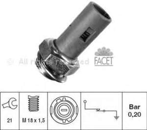Manómetro de presión de aceite Facet 70110 precio, desde 7,39 EUR