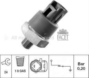 Comprar 70114 Facet Sensor de presión de aceite