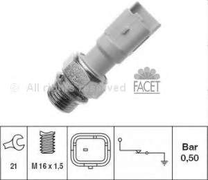 Manómetro de presión de aceite Facet 70130 precio, desde 6,31 EUR
