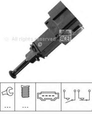 Interruptor de luz de freno 71151 Facet