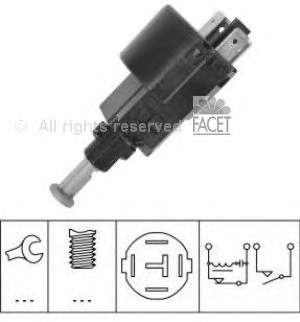Interruptor de luz de freno 9175185 General Motors