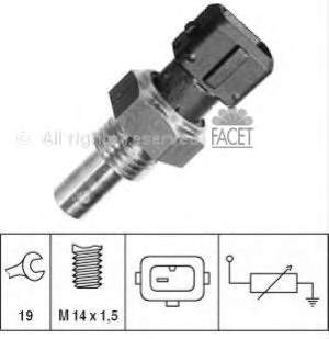 Sensor de temperatura del motor Facet 73077