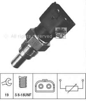 73091 Facet sensor de temperatura del refrigerante