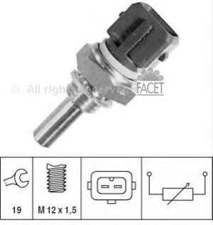 7.3149 Facet sensor de temperatura del refrigerante