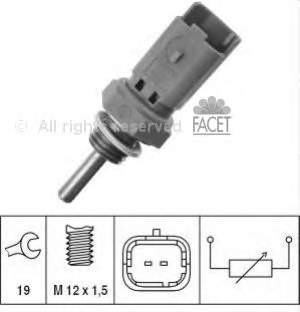 Sensor de temperatura del refrigerante Facet 73261 precio, desde 10,75 EUR