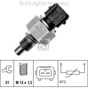 7.3303 Facet sensor de temperatura del refrigerante