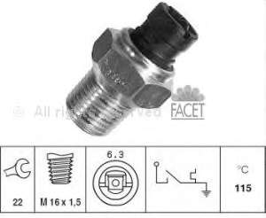74000 Facet Sensor temperatura refrigerante