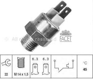 Sensor de temperatura del refrigerante 180985 Cargo