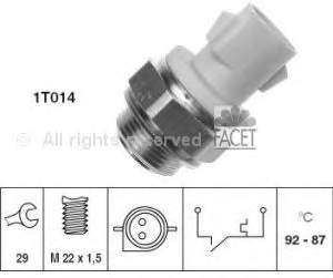 Comprar 75129 Facet Sensor de temperatura del refrigerante, salpicadero