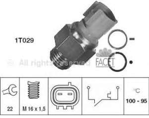 Sensor, temperatura del refrigerante (encendido el ventilador del radiador) 1760070821 Suzuki