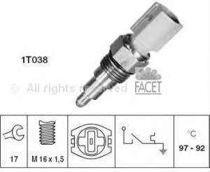 Sensor, temperatura del refrigerante (encendido el ventilador del radiador) Mazda 626 3 GD