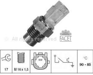 75223 Facet sensor de temperatura del refrigerante