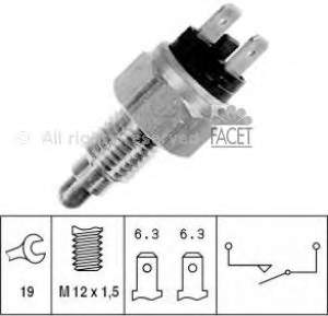 Sensor de marcha atrás 76009 Facet