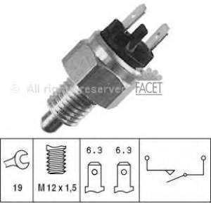 Interruptor, piloto de marcha atrás 76029 Facet