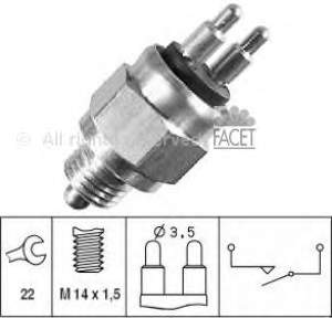 7.6036 Facet interruptor, piloto de marcha atrás