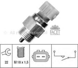 Interruptor piloto de marcha atrás Facet 76126 precio, desde 8,41 EUR