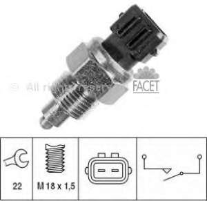 Interruptor, piloto de marcha atrás 76152 Facet