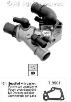 Termostato, refrigerante 78103 Facet