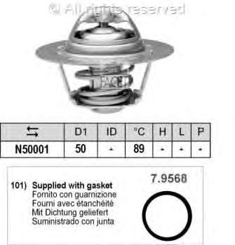 Termostato 78322 Facet