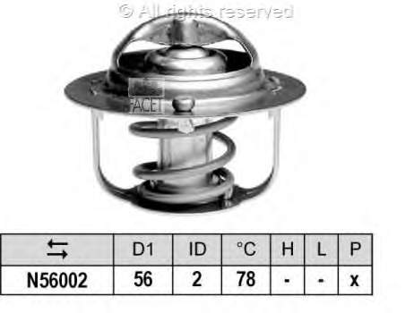 78397S Facet termostato, refrigerante