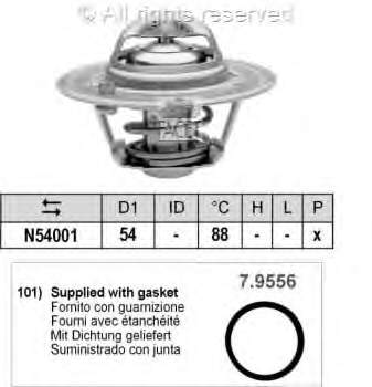 78533 Facet termostato, refrigerante