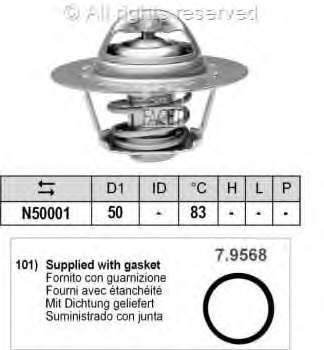 Termostato 78543 Facet