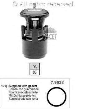 Termostato, refrigerante 725272 NRF