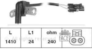 Sensor de posición del cigüeñal 90011 Facet