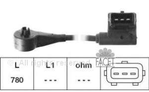 Sensor de posición del cigüeñal 90101 Facet