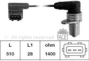 Sensor de posición del árbol de levas 90161 Facet