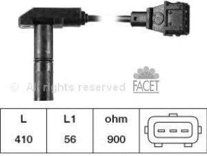 Sensor de posición del cigüeñal 90212 Facet