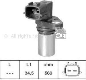 Sensor de posición del cigüeñal 46479456 Fiat/Alfa/Lancia