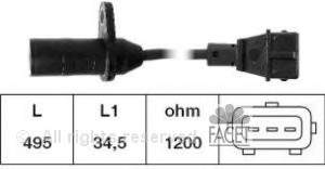 9.0265 Facet sensor de posición del cigüeñal