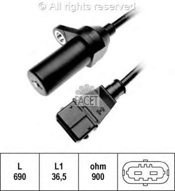 90356 Facet sensor de posición del cigüeñal