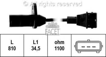 9.0381 Facet sensor de posición del cigüeñal