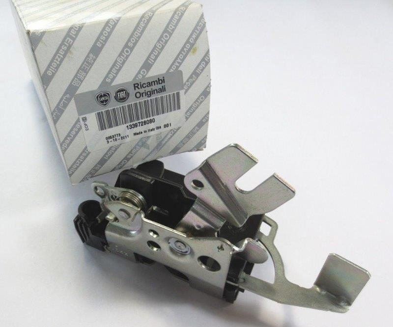 Cerradura de puerta trasera derecha de doble hoja 1339728080 Fiat/Alfa/Lancia