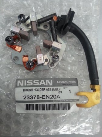 Soporte, escobillas de carbón, motor de arranque para Nissan Teana (J32)
