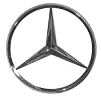 Logotipo de tapa de maletero para Mercedes CLK (C208)