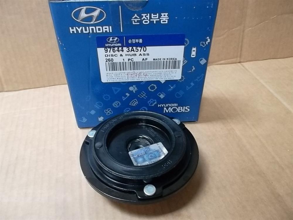 Embrague (bobina magnética) compresor de aire acondicionado 976443A570 Hyundai/Kia