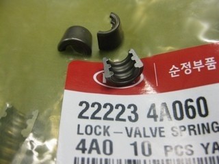 Semicono de fijación de la válvula para Hyundai H100 (P)